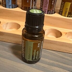 Doterra Rosemary Essential Oil - Amber Bottle with Green Label